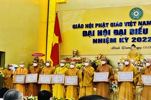 Chư Tôn Đức Liên Tông Tịnh Độ Non Bồng được bầu vào Ban Trị sự GHPGVN tỉnh Bình Dương NK. X (2022 – 2027)