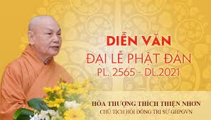 Diễn Văn Phật Đản PL.2565 – DL.2021