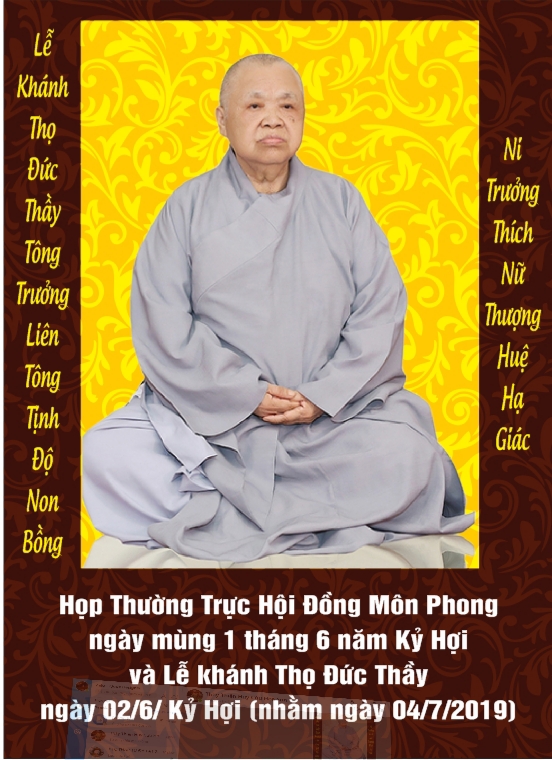 Tinh Thần Tri Ân Báo Ân Nhân Lễ Khánh Thọ Đức Thầy (Mùng 2 Tháng 6 Năm Kỷ Hợi)