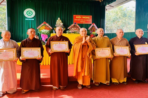 GHPGVN huyện Long Thành tổ chức lễ tổng kết các hoạt động Phật sự năm 2019
