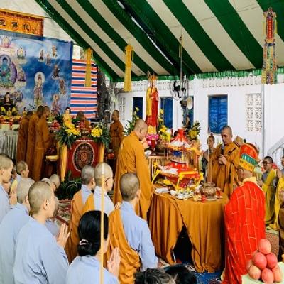 Trai Đàn Dược Sư Thất Châu Kỳ An Diên Thọ Đức Thầy Tông Trưởng Liên Tông Tịnh Độ Non Bồng